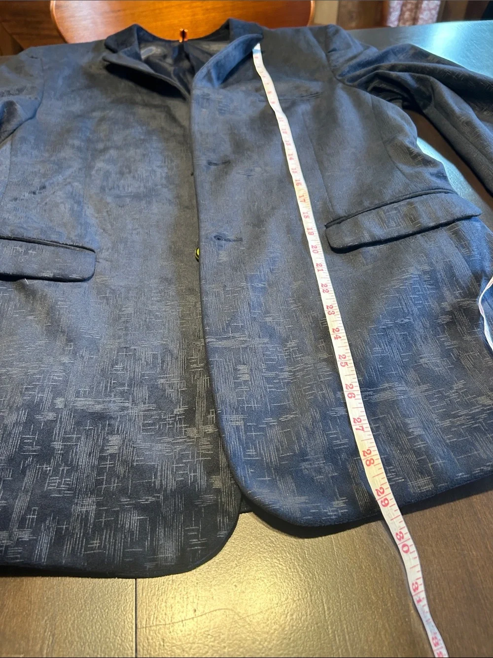 Isaac Mizrahi Navy Blazer